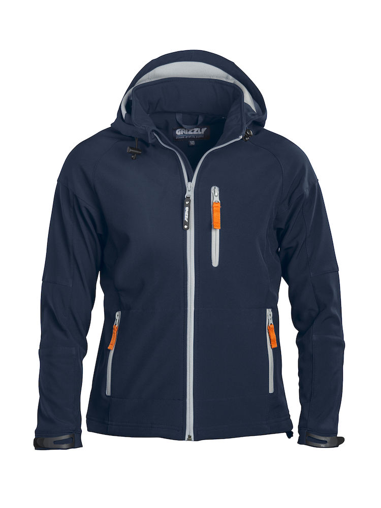150162 Grizzly Tulsa lasten softshell-takki