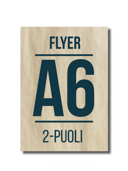 A6-244 Flyer A6 2-puoli, min. 100kpl