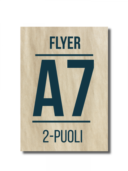 A7-244 Flyer A7 2-puoli, min. 100 kpl