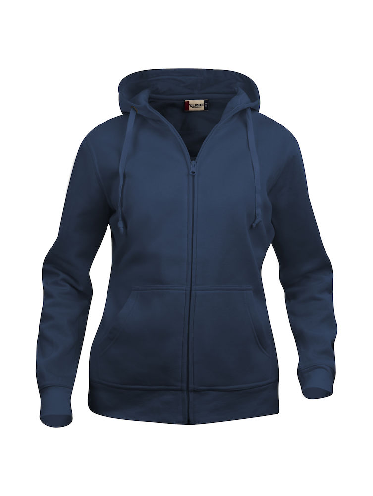 021035 Clique Basic hoody full zip naisten vetoketjuhuppari