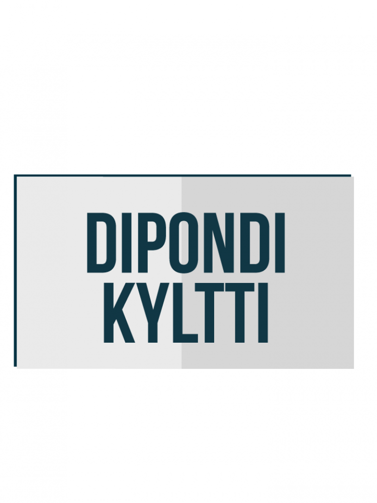 Dipo3mm Kyltti metallipinnoitetusta dipondilevystä